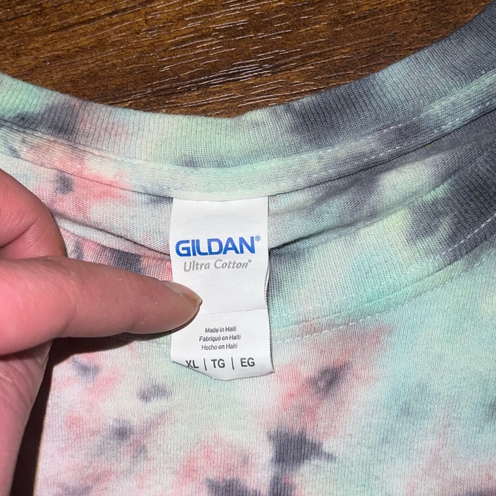 BMW Enthusiast Car Club Blue, Red Green Tie Dye Short Sleeve Shirt Size XL - Picture 10 of 10